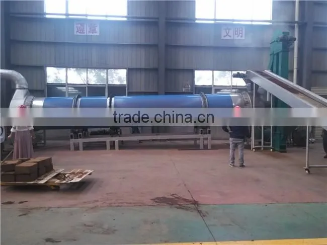 Washing coco peat used to dryer machine and baler machine