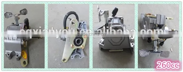Different kinds of reverse device for tricycle
