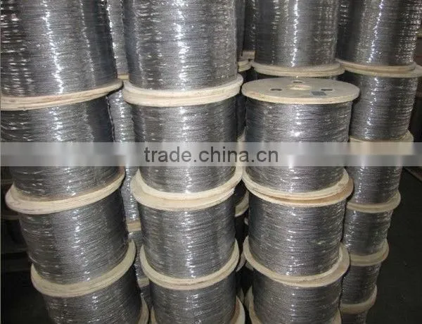 Gold Supply 6x19+FC Galvanized Steel Wire Rope
