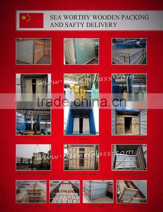 4mm 5mm 6mm Gold blue sheet class bronze grey green Reflective Glass with CE & ISO9001 Glass window
