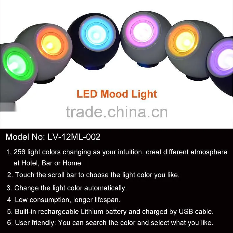 256 color figue touching control LED ambience light