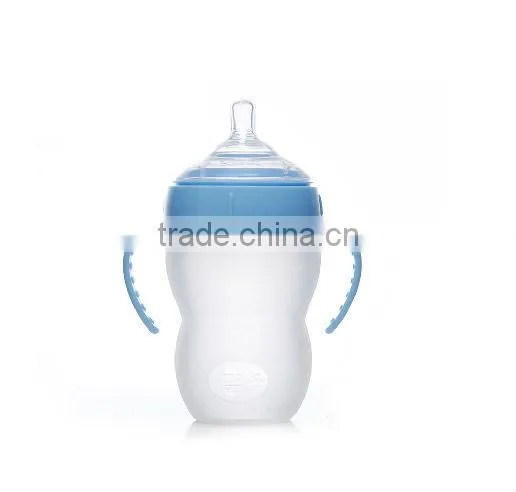 FDA 2014 New Safety bpa free silicone baby feeding bottles