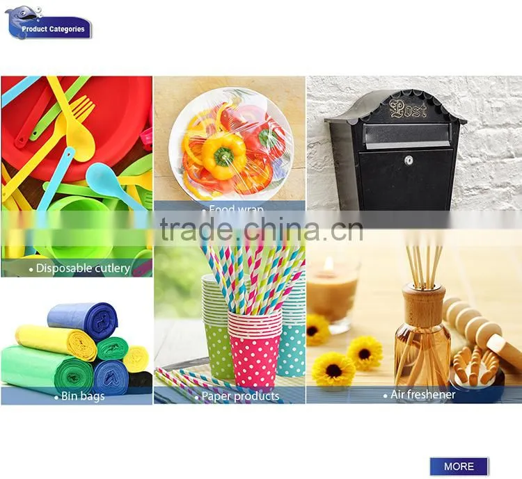 Economy 30L Trash Can Liners Garbage Bag Clear 70x50CM