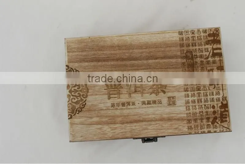 2015 Refinement antique Wooden box with glass lid