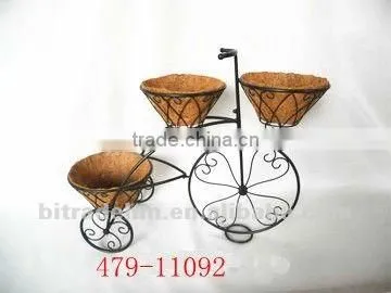 coco plant holder with wheel