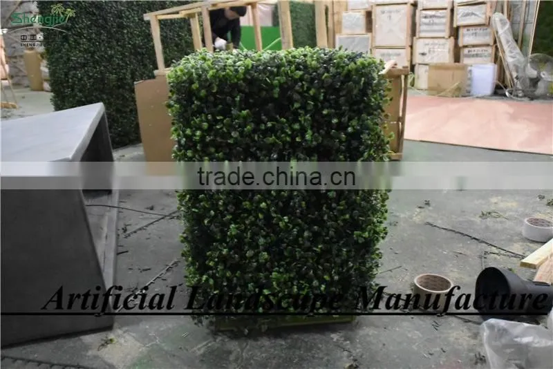 SAS09342 Landscaping Garden Green Decorative Artificial Boxwood Hedge Fence