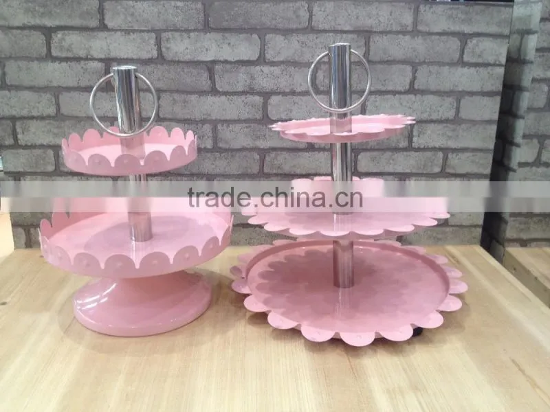 3 Tier Metal Cake Stand Cake Plate Cookies Tray