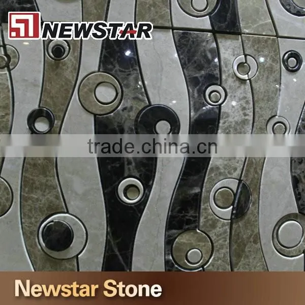 Newstar penny rounds natural stone mosaic