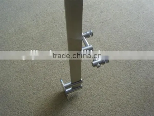 Customer DIY Flat Bar With Spider Glass Balustrade