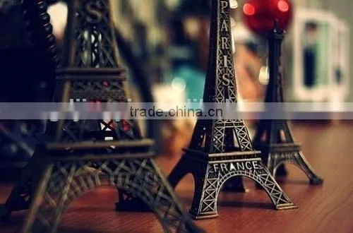 hot sale wholesale zinc alloy eiffel tower wedding cnterpieces