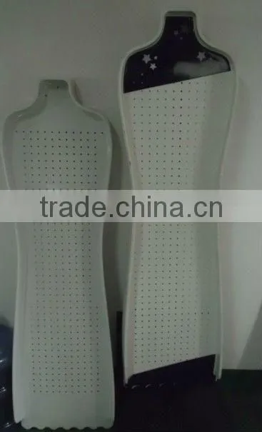 accept custom rotating thermoform blister thick acrylic display stand for dress showing