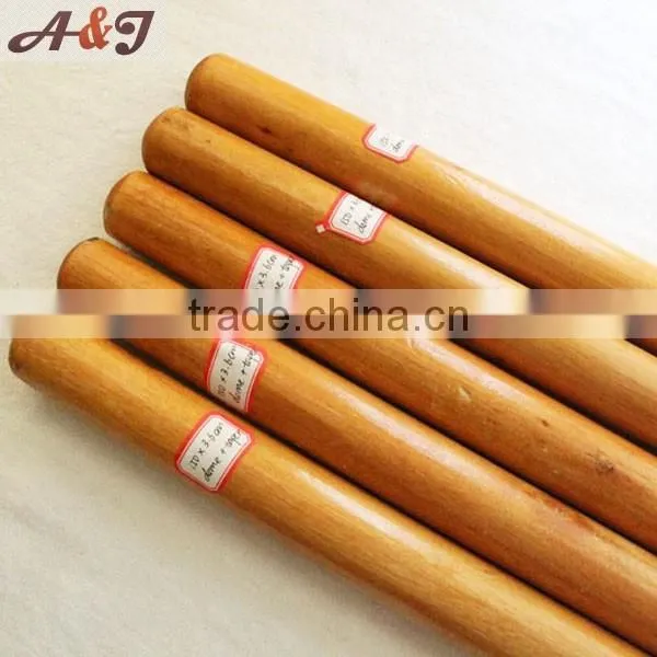 Paint wooden shovel handle farm and garden tool handle