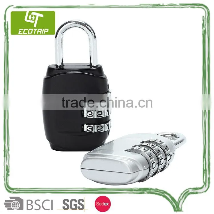Safe combination shackle locks