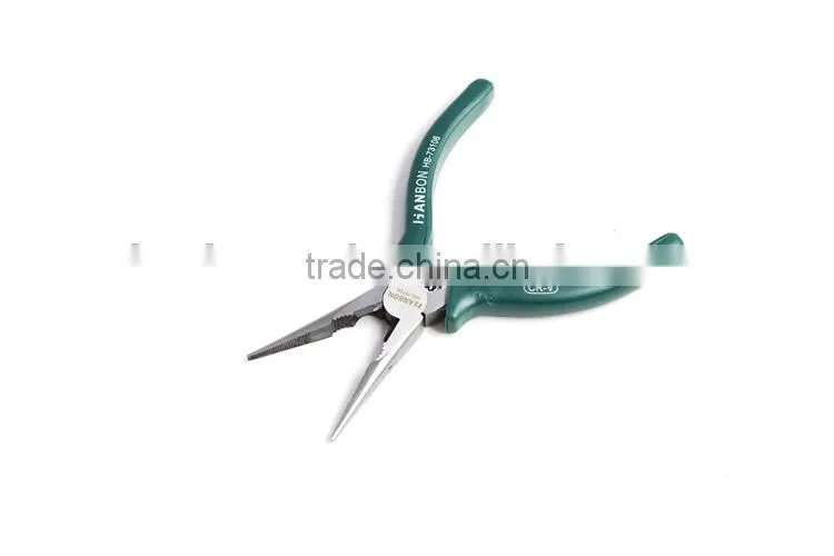 6'' 8'' Colored Stick Plastic Long Needle Nose Clamp Pliers