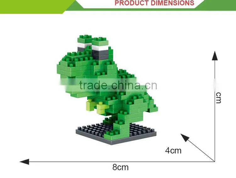 Wholesale kids intelligence toy connecting mini diamond blocks