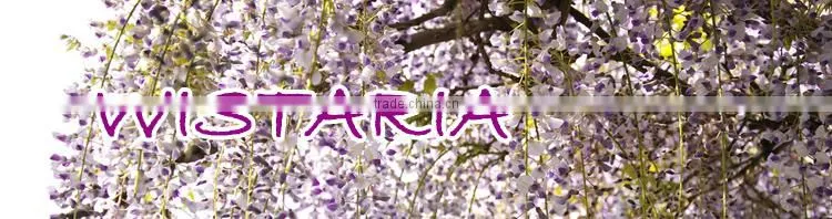 decorative artificial flower home handicraft silk wistaria wedding decoration centerpieces