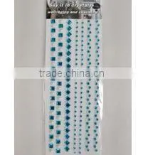 self-adhesive mirror letter stickers