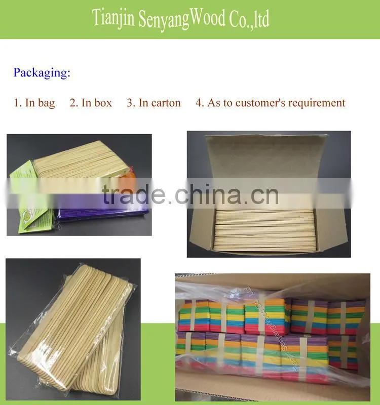 colorful DIY toys craft wooden ice cream sticks