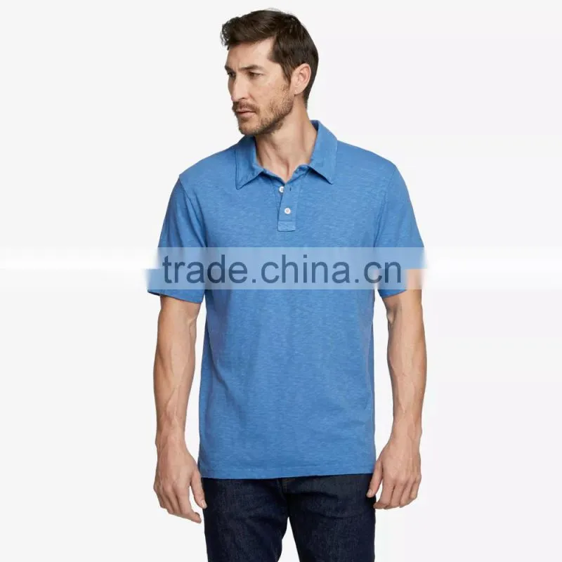 Custom tailored fit classic polo OEM men polo t shirt