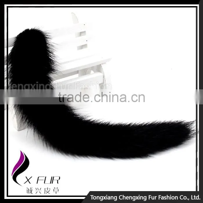 CX-R-35B Handmade Promotional Custom Creative Keychain/Genuine Mink Tail Key Chain
