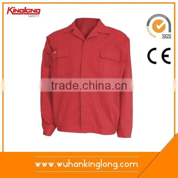 Europe market working safety jacket with zipper