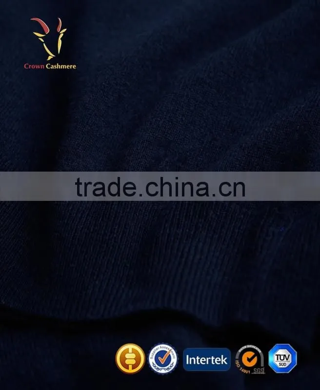 Mens Royal 100% Cashmere Pullover Knitwear