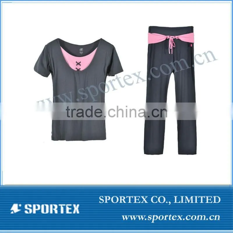 Ladies comfortable yoga wear/suitable yoga wear for women