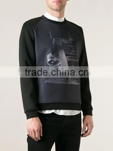 Unique collar design print your own design custom hoodie printing