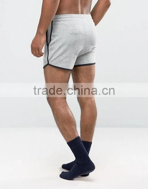 Men's Runner Shorts In Super Short Length 2 Pack Grey