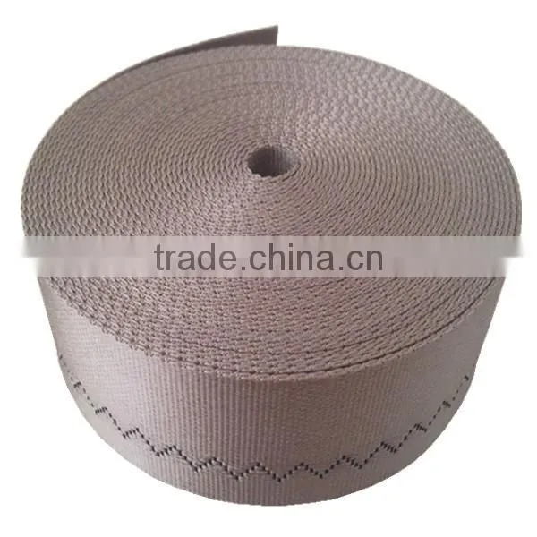 Woven binding strap for luggage