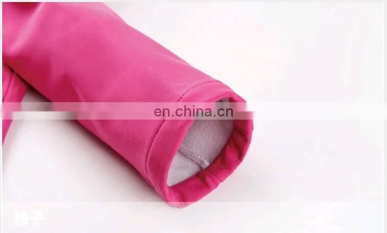 OEM design high quality women's softshell jacket