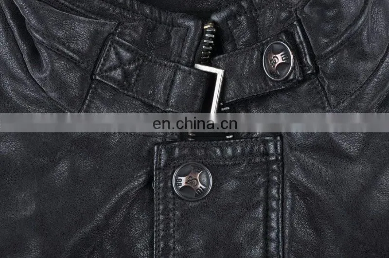 Classic Wearable Handsome Mens Pakistan Leather Jacket