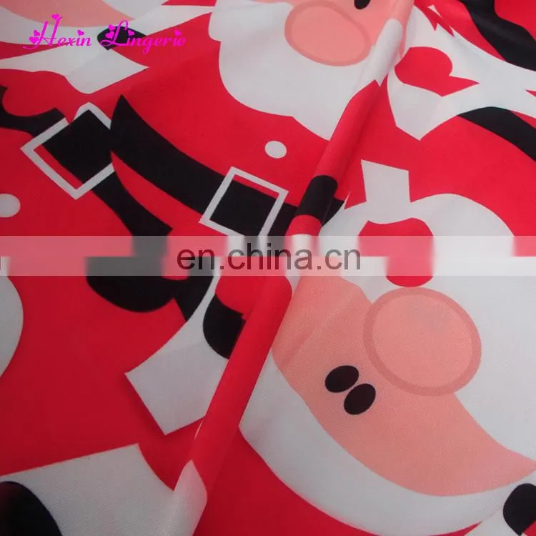 Low Price Red Embroidered Santa Snowflake Printed New Ladies Long One Piece Dress