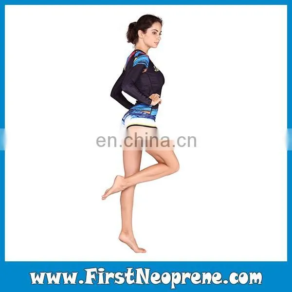 Common Size Swimwear Surfing Long Sleeve Rashguards