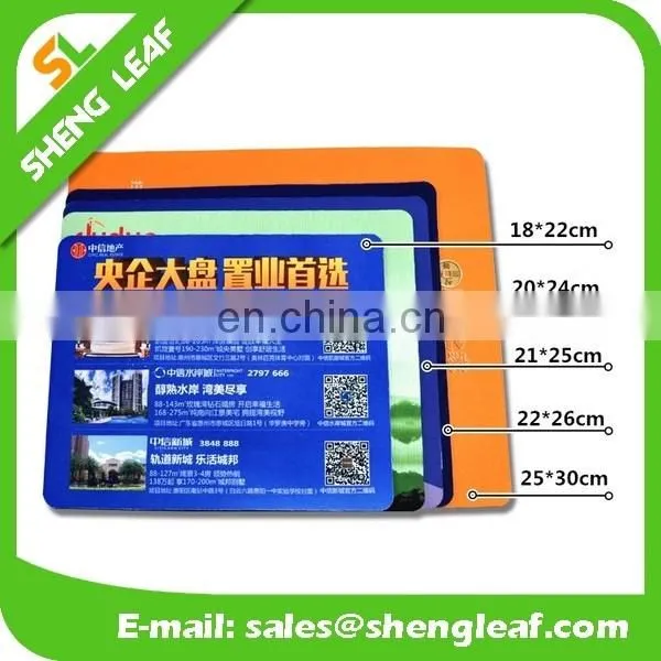 new design custom printed nature rubber mouse pad