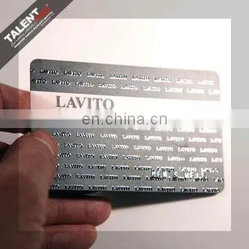 custom private design printed plastic PVC spot UV member card for promotion