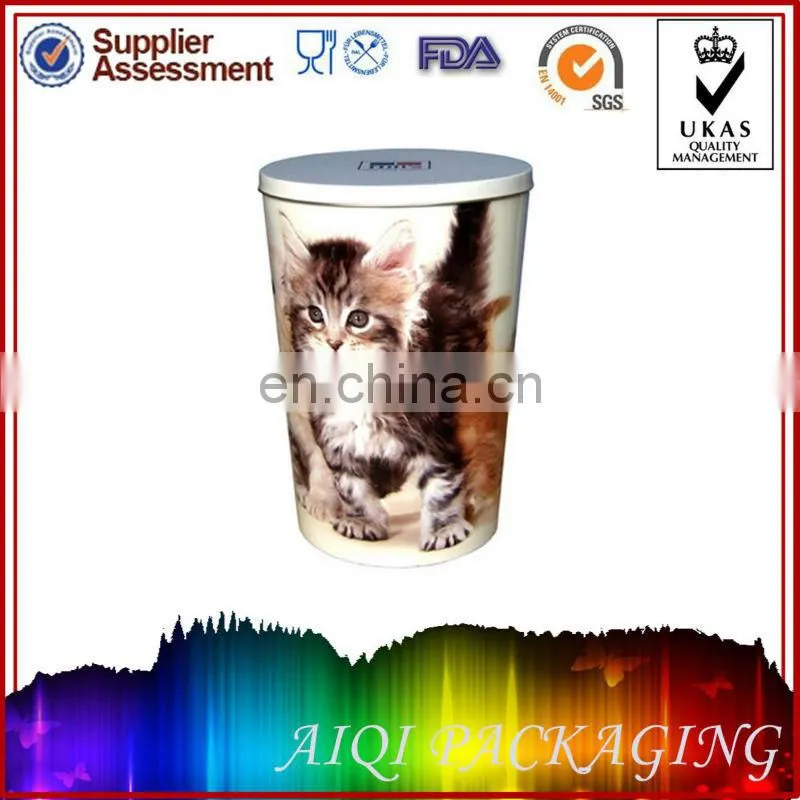 dog food tin box