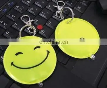 Pvc reflective keychain promotion gift EN1336 standar