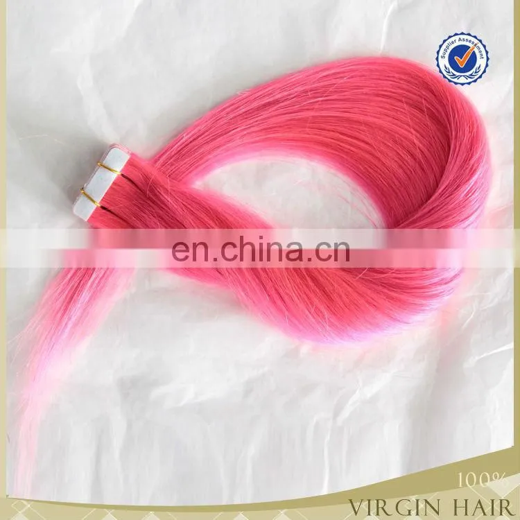 Double drawn tape hair extension Tape Remy Hair Extensions