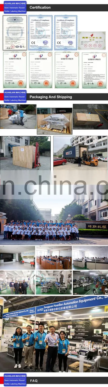 HL-T-200 Desk Top Semi-Automatic Labeling Machine for Round Bottles