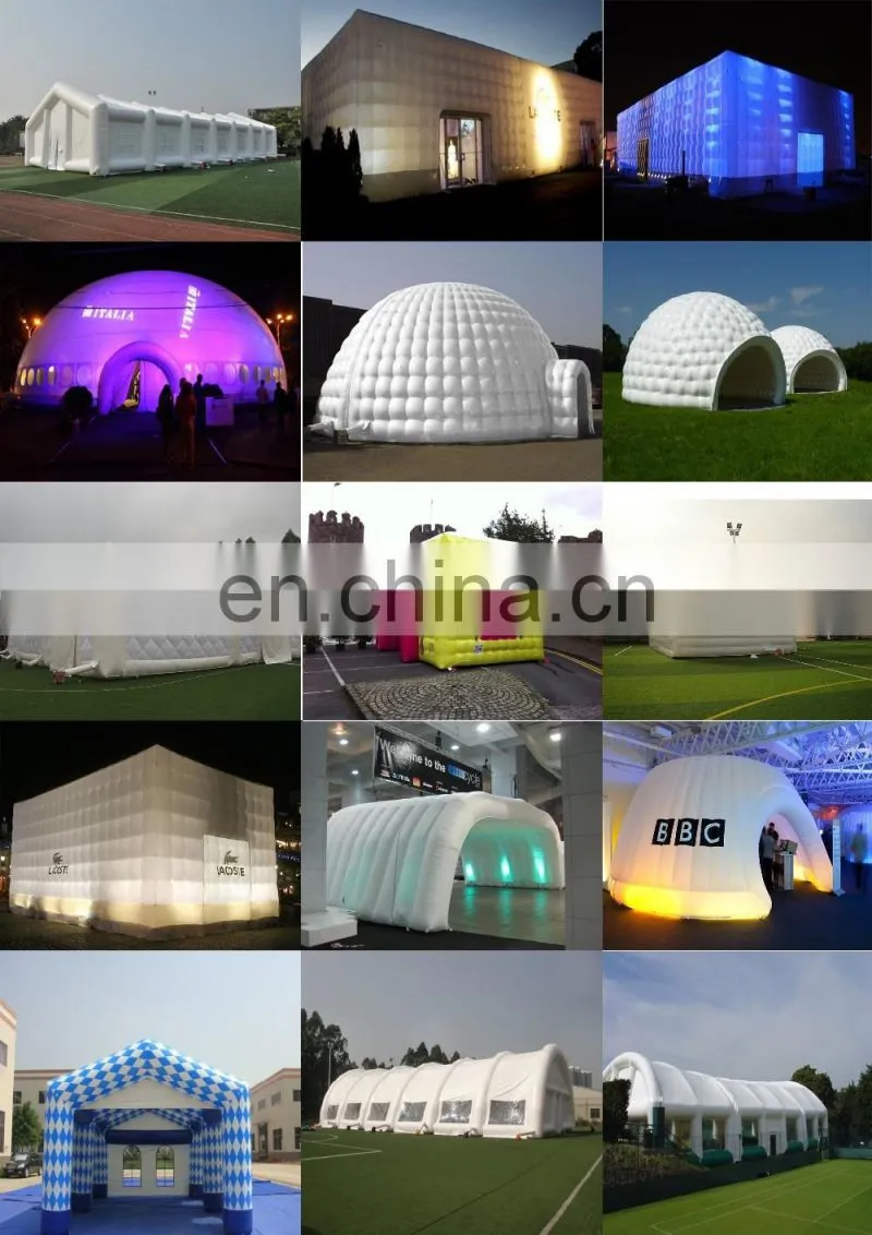 10m Geodesic Dome Tent Inflatable Dome Canvas Camping Tent For Sale