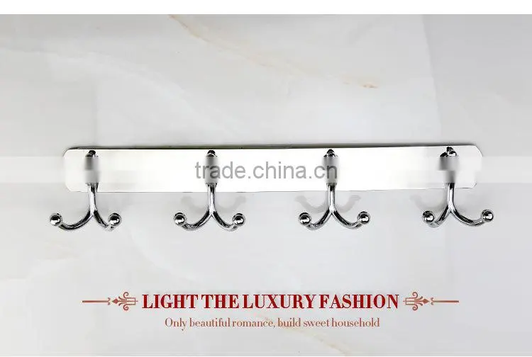 WESDA 2014 modern design bathroom stainless steel clothes hook