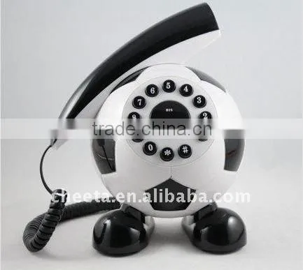 Cartoon Telephone For Children With Basketball Shape