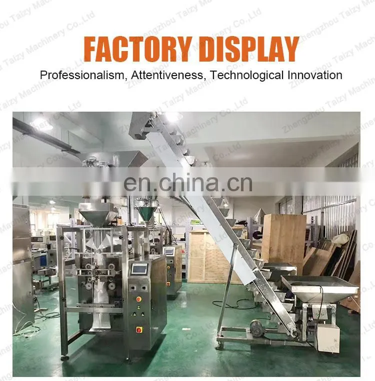 Multifunctional Fully automatic potato plantain chips French fries biscuit pouch packing machine 1g 1000g 2000g 3000g