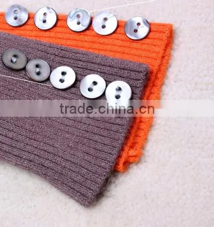 Fashion design sweater knit fabric big collar sweater for girls
