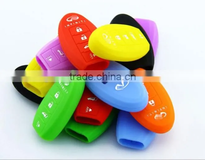 2016 High quality Cartoon Colorful Automative Silicone Car Key