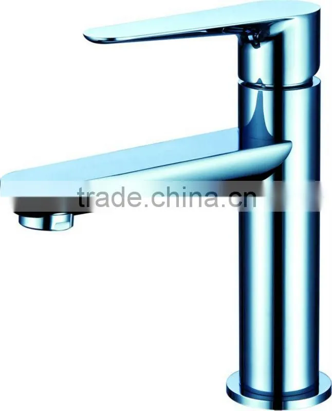 NICOR 8114 High Quality Brass Deck Mounted Polished Chrome Cold Water Bathroom Basin Tap with Single Lever
