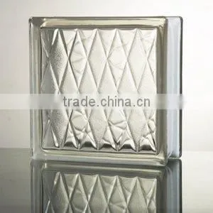 decorative bricks glass block size