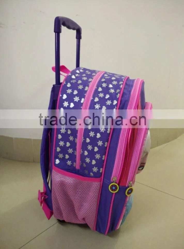 Lovely travel kid luggage with wheels