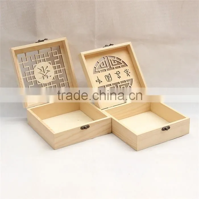 Natura Packaging Wooden Tea Box